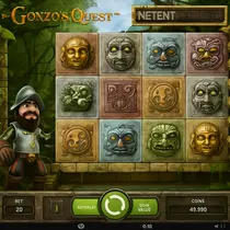 KinBet - Gonzo's Quest Slot - NetEnt Game