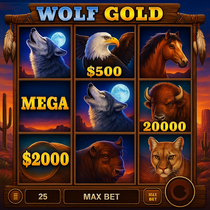 KinBet - Wolf Gold Slot - Pragmatic Play Game