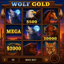 KinBet - Wolf Gold Slot - Pragmatic Play Game