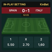 KinBet - In-Play Betting - Live Sports
